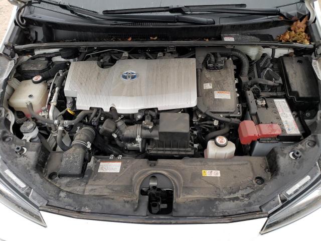 JTDKARFUXL3112764 - 2020 TOYOTA PRIUS L WHITE photo 11