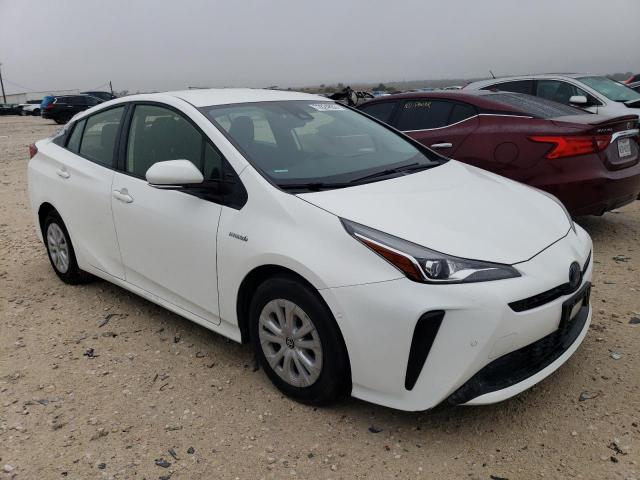 JTDKARFUXL3112764 - 2020 TOYOTA PRIUS L WHITE photo 4