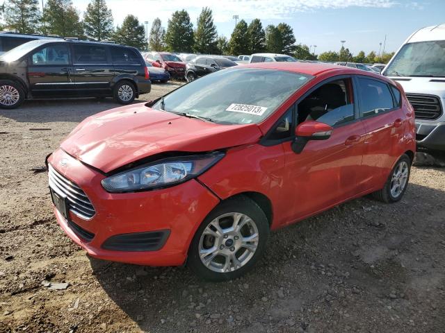 3FADP4EJ0EM107193 - 2014 FORD FIESTA SE RED photo 1