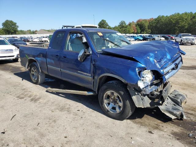 5TBRU34136S458856 - 2006 TOYOTA TUNDRA ACCESS CAB SR5 BLUE photo 4
