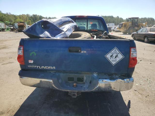 5TBRU34136S458856 - 2006 TOYOTA TUNDRA ACCESS CAB SR5 BLUE photo 6