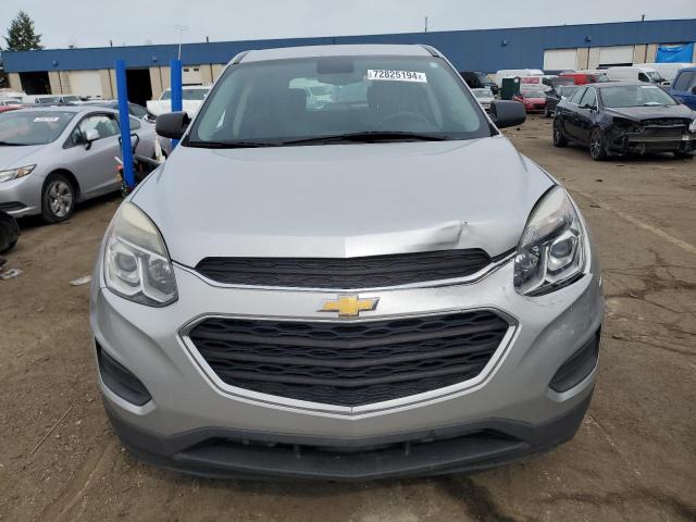 2GNALBEK0G1154182 - 2016 CHEVROLET EQUINOX LS SILVER photo 5