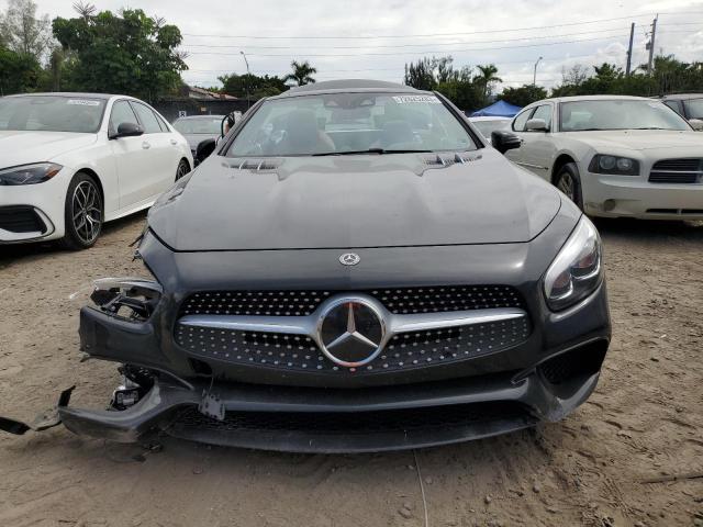 WDDJK6GA2JF051178 - 2018 MERCEDES-BENZ SL 450 BLACK photo 5