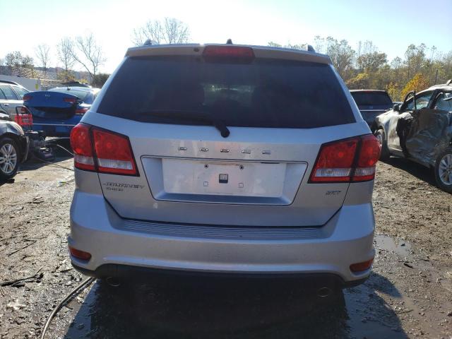 3C4PDDBG0ET176707 - 2014 DODGE JOURNEY SXT SILVER photo 6