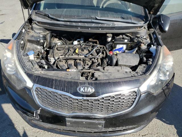 KNAFK4A60E5120130 - 2014 KIA FORTE LX BLACK photo 11