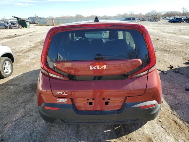 KNDJ23AU7N7825551 - 2022 KIA SOUL LX RED photo 6