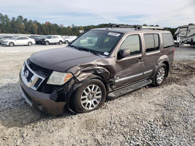 5N1BR18A88C606444 - 2008 NISSAN PATHFINDER LE GRAY photo 1