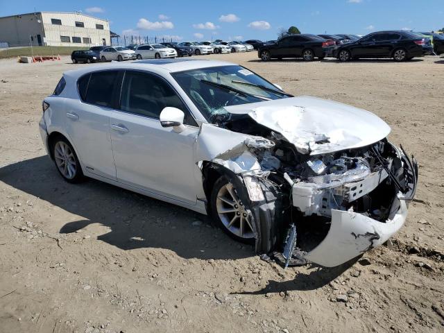 JTHKD5BH2D2154313 - 2013 LEXUS CT 200 WHITE photo 4