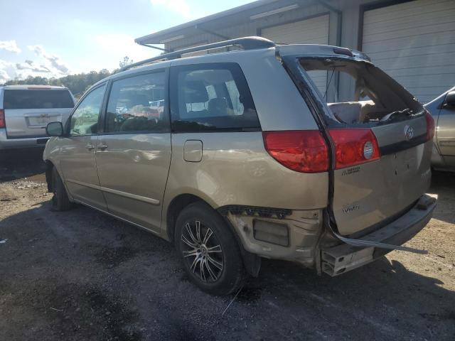 5TDZA23C56S455728 - 2006 TOYOTA SIENNA CE GOLD photo 2