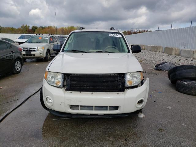 1FMCU0D73AKA30197 - 2010 FORD ESCAPE XLT WHITE photo 5