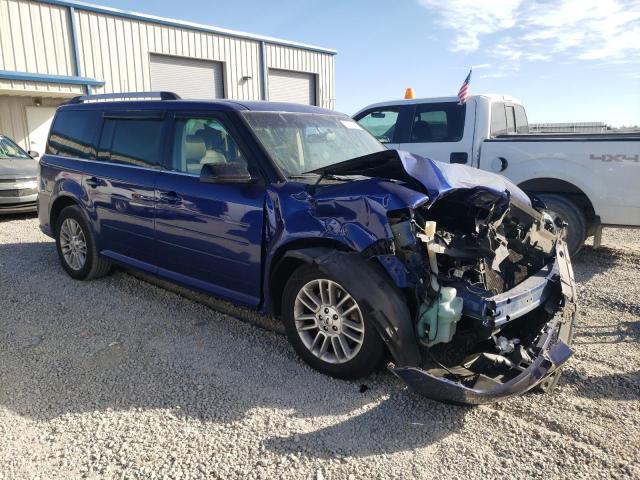 2FMGK5C87DBD30158 - 2013 FORD FLEX SEL BLUE photo 4