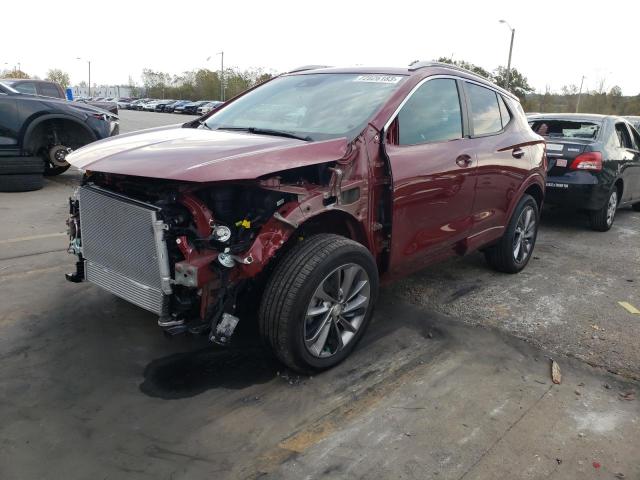 KL4MMESL8PB139280 - 2023 BUICK ENCORE GX SELECT BURGUNDY photo 1