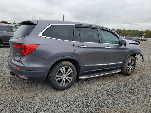 5FNYF6H51HB005578 - 2017 HONDA PILOT EXL GRAY photo 3