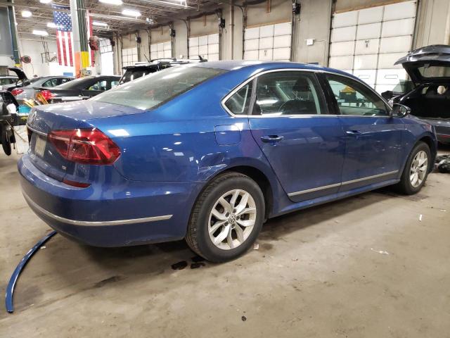 1VWAT7A35HC005988 - 2017 VOLKSWAGEN PASSAT S BLUE photo 3