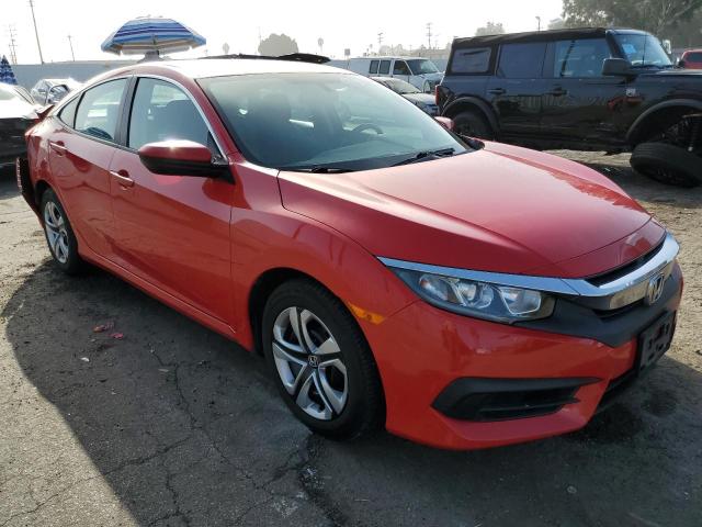 2HGFC2F56GH521442 - 2016 HONDA CIVIC LX RED photo 4