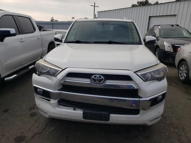 JTEBU5JR4E5163330 - 2014 TOYOTA 4RUNNER SR5 WHITE photo 5