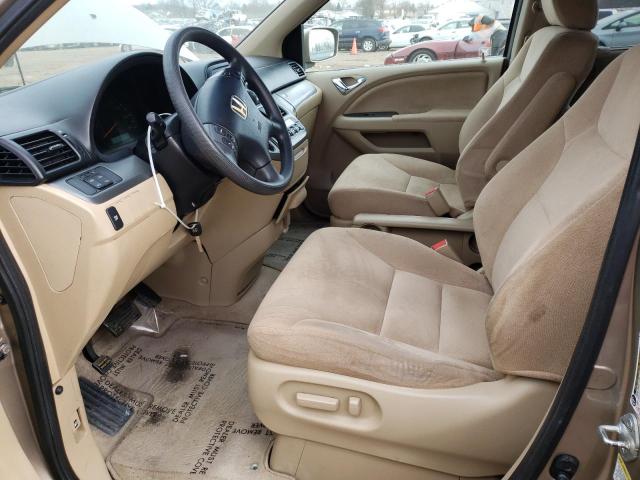 5FNRL38437B124993 - 2007 HONDA ODYSSEY EX TAN photo 7