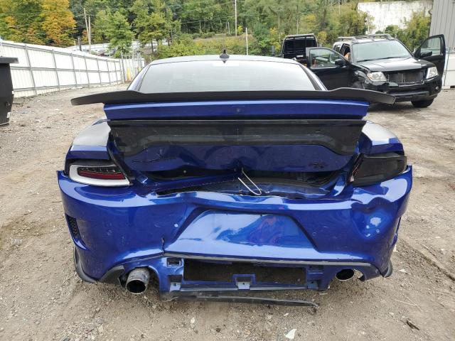 2C3CDXCT0JH164057 - 2018 DODGE CHARGER R/T BLUE photo 6