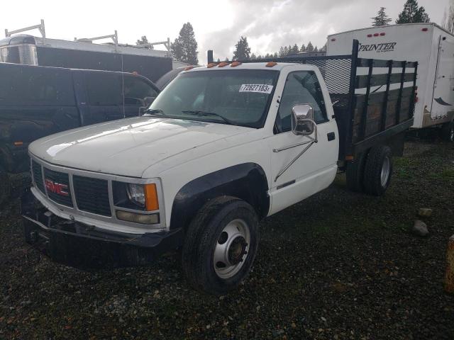 1GDJK34KXNE523964 - 1992 GMC SIERRA K3500 WHITE photo 1