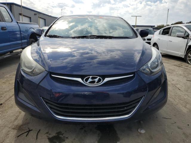 5NPDH4AE4EH472353 - 2014 HYUNDAI ELANTRA SE BLUE photo 5