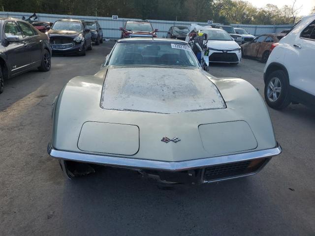 1Z37L2S521003 - 1972 CHEVROLET CORVETTE GREEN photo 5