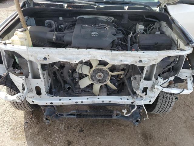 5TFRM5F11EX070775 - 2014 TOYOTA TUNDRA DOUBLE CAB SR/SR5 WHITE photo 11