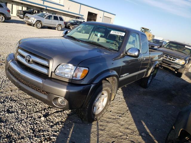 5TBRT34144S443248 - 2004 TOYOTA TUNDRA ACCESS CAB SR5 SILVER photo 1