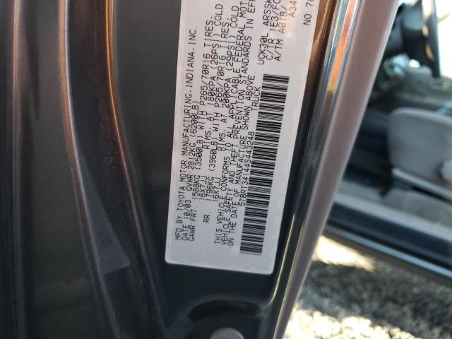 5TBRT34144S443248 - 2004 TOYOTA TUNDRA ACCESS CAB SR5 SILVER photo 12