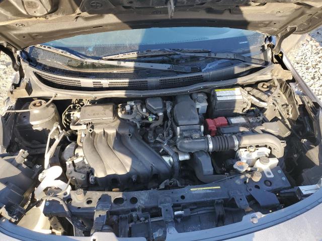 3N1CN7AP6JL800862 - 2018 NISSAN VERSA S GRAY photo 11