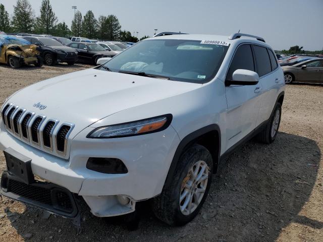 1C4PJMCS2EW181591 - 2014 JEEP CHEROKEE LATITUDE WHITE photo 1