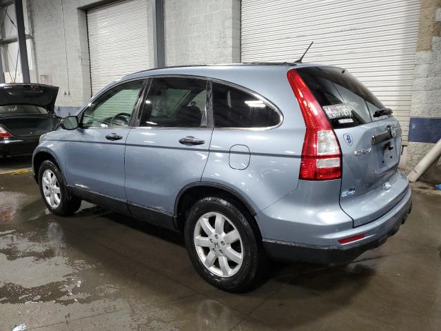 5J6RE4H48BL016160 - 2011 HONDA CR-V SE BLUE photo 2