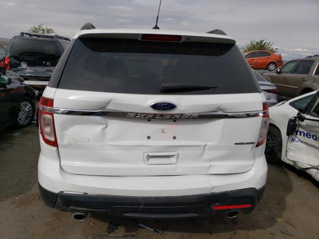 1FM5K7B87EGA42994 - 2014 FORD EXPLORER WHITE photo 6