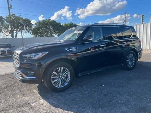 JN8AZ2AD9N9870330 - 2022 INFINITI QX80 LUXE BLACK photo 1