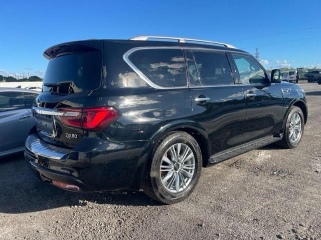 JN8AZ2AD9N9870330 - 2022 INFINITI QX80 LUXE BLACK photo 3