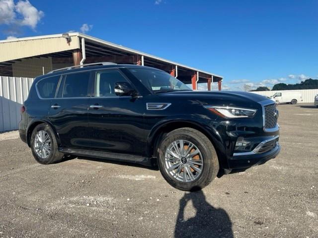 JN8AZ2AD9N9870330 - 2022 INFINITI QX80 LUXE BLACK photo 4