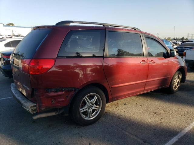 5TDZK23C58S119836 - 2008 TOYOTA SIENNA CE BURGUNDY photo 3