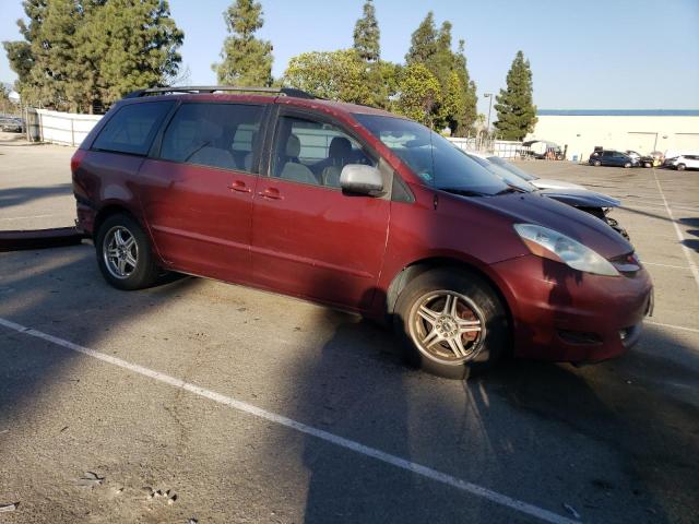 5TDZK23C58S119836 - 2008 TOYOTA SIENNA CE BURGUNDY photo 4