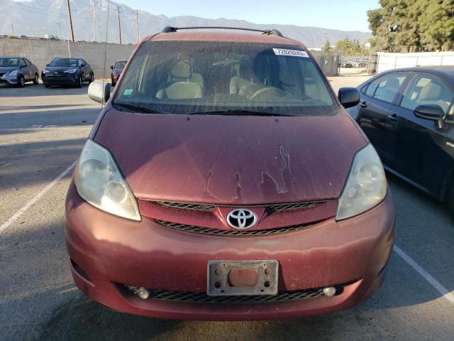 5TDZK23C58S119836 - 2008 TOYOTA SIENNA CE BURGUNDY photo 5