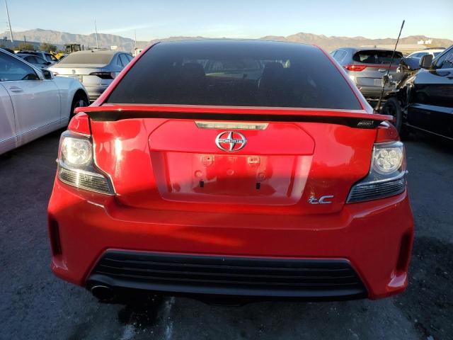 JTKJF5C76FJ002176 - 2015 TOYOTA SCION TC RED photo 6