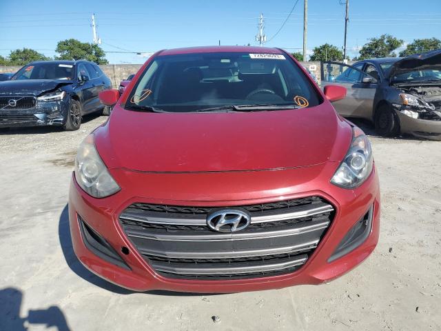 KMHD35LH8GU263598 - 2016 HYUNDAI ELANTRA GT RED photo 5