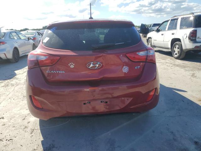 KMHD35LH8GU263598 - 2016 HYUNDAI ELANTRA GT RED photo 6