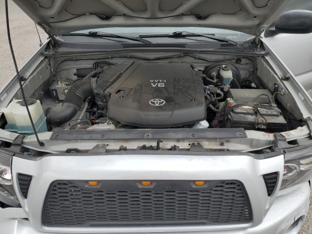 5TEJU62N76Z306951 - 2006 TOYOTA TACOMA DOUBLE CAB PRERUNNER SILVER photo 11