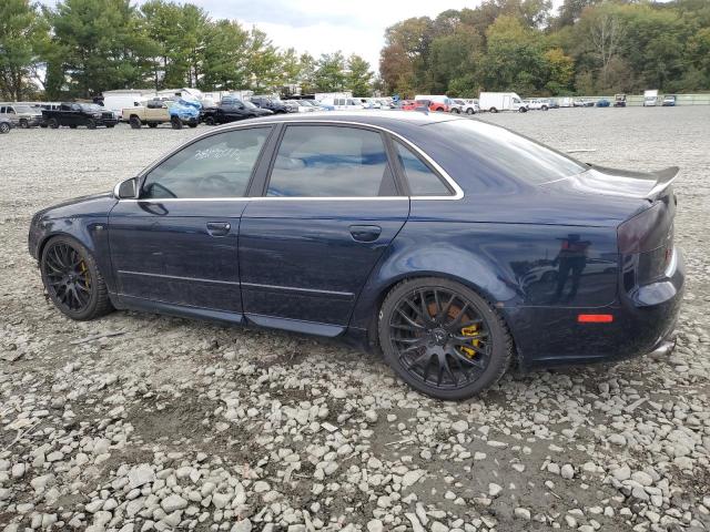 WAUGL78E67A074653 - 2007 AUDI NEW S4 QUATTRO BLUE photo 2