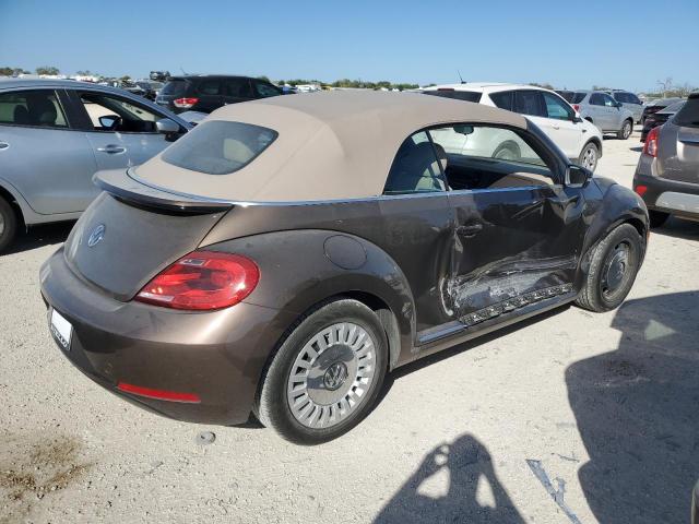 3VW5P7AT6EM807904 - 2014 VOLKSWAGEN BEETLE BROWN photo 3