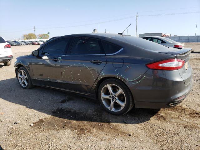 3FA6P0T9XGR333600 - 2016 FORD FUSION SE GRAY photo 2