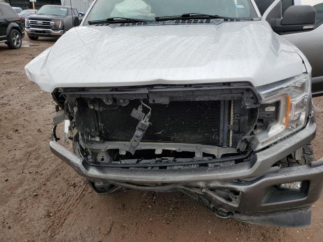 1FTEW1E53JFD44354 - 2018 FORD F150 SUPER SILVER photo 11