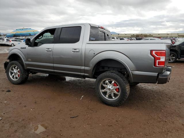 1FTEW1E53JFD44354 - 2018 FORD F150 SUPER SILVER photo 2