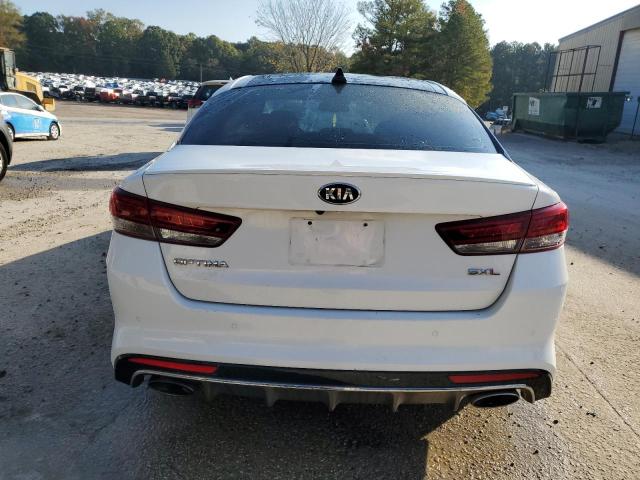 5XXGV4L2XGG091565 - 2016 KIA OPTIMA SXL WHITE photo 6