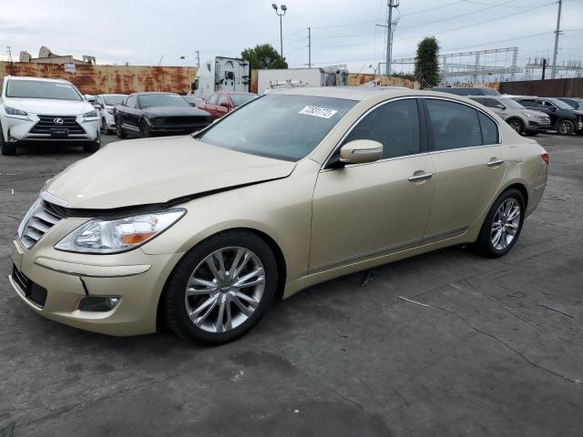 KMHGC4DF3BU133662 - 2011 HYUNDAI GENESIS 4.6L GOLD photo 1