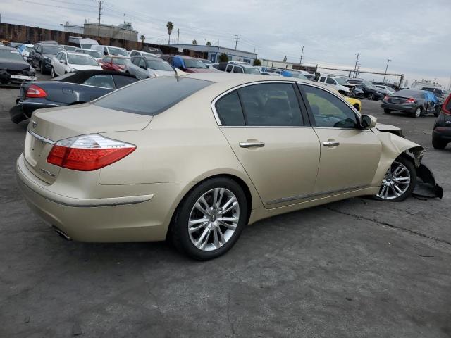 KMHGC4DF3BU133662 - 2011 HYUNDAI GENESIS 4.6L GOLD photo 3